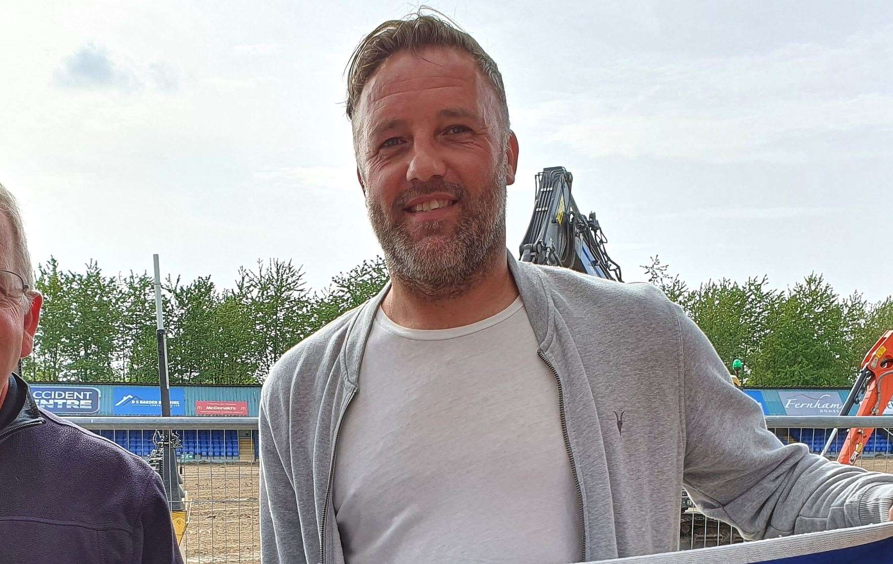 Tonbridge Angels manager Jay Saunders. Picture: David Couldridge