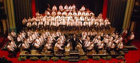 The All Stars on stage at Margate's Winter Gardens for the 20th anniversary concert. Picture: Glenn Clarkson