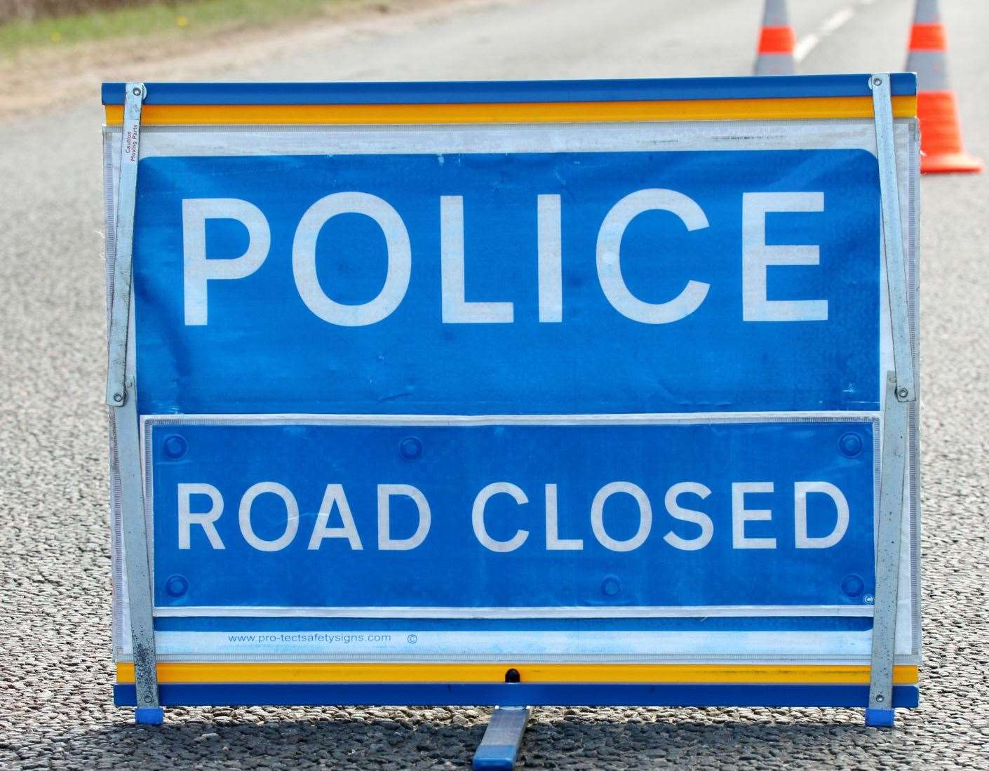 Ruckinge Road near Ashford has been closed due to a crash. Picture: Stock