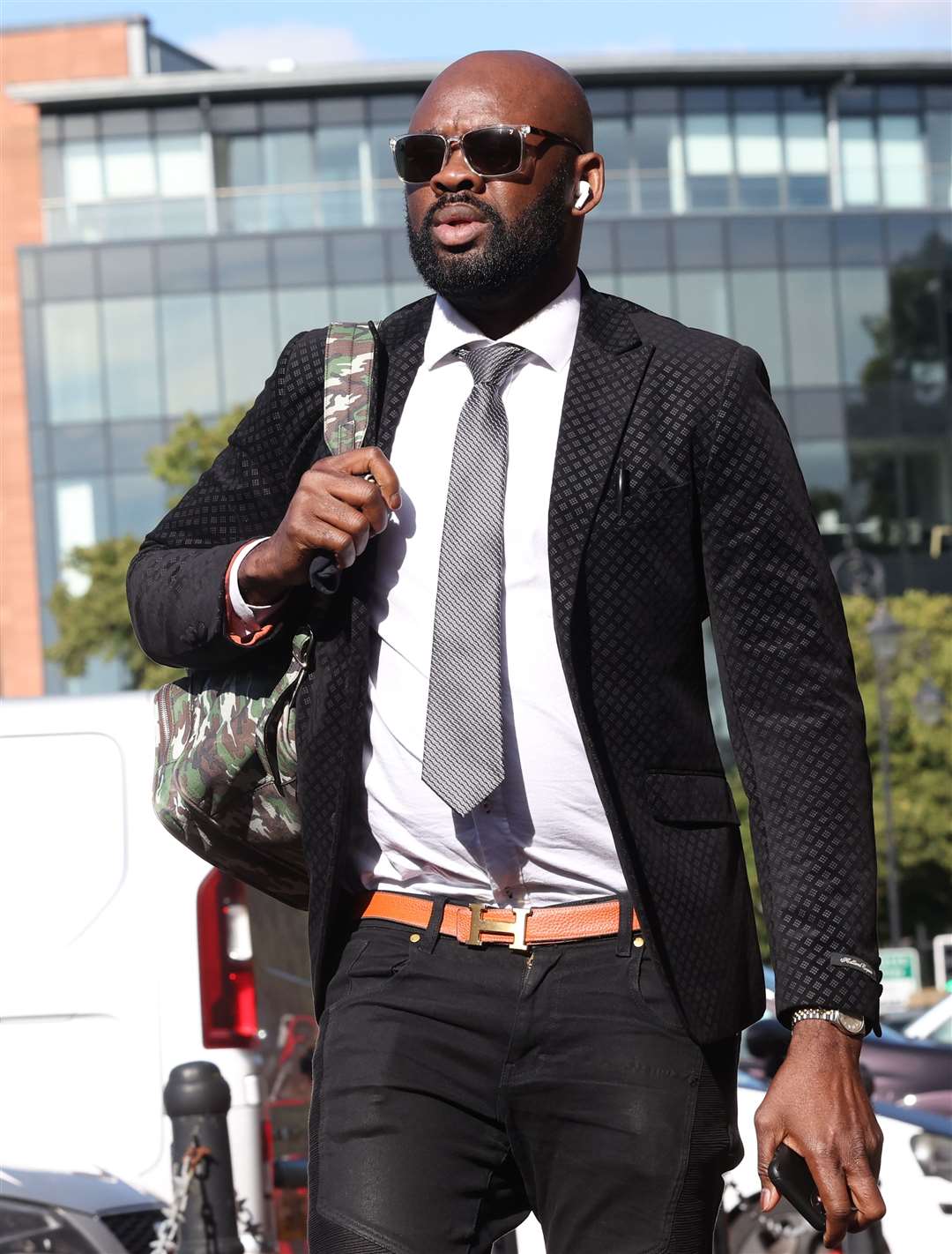 Louis Saha Matturie, 40, arrives at Chester Crown Court (David Rawcliffe/PA)