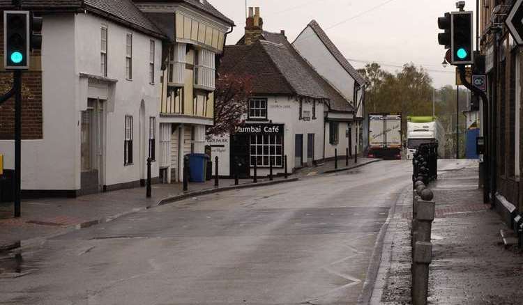 Newington High Street near Sittingbourne