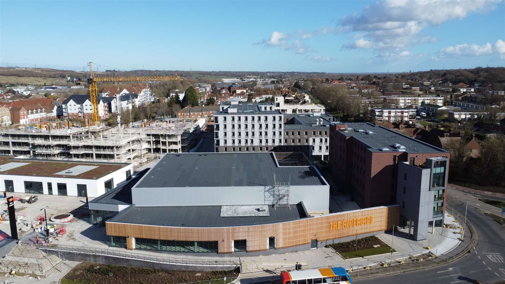 Riverside in Canterbury has a Curzon cinema, with bars and restaurants due to open soon. Picture: Barry Goodwin