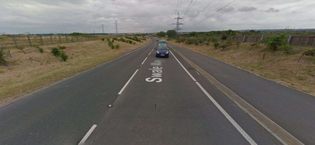 Men reported to be driving a stolen van in Swale Way, Kemsley. Picture: Google (8773557)