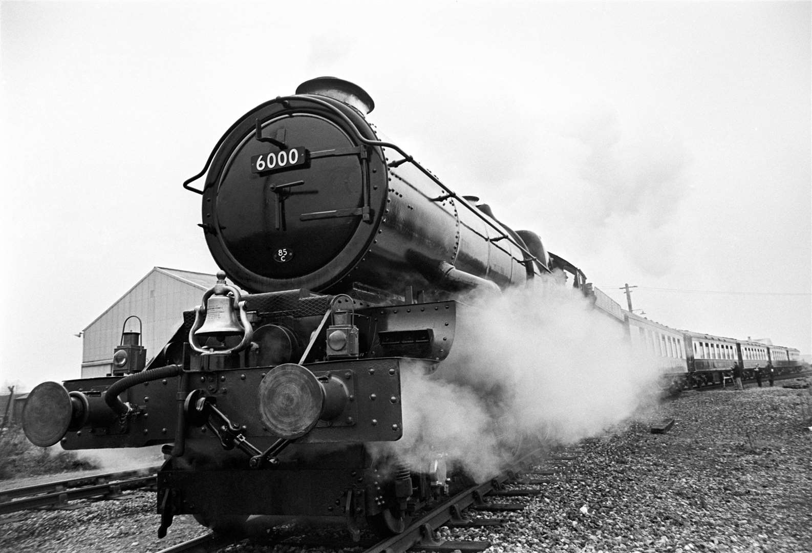 The King George V locomotive, a model version of which was reported as stolen from the Science Museum Group in 2014 (PA)