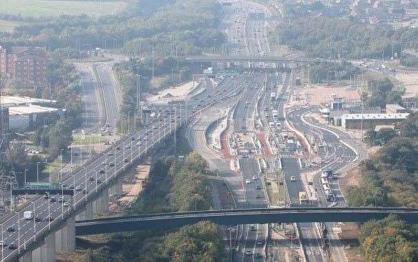 Previous toll booths were removed from the crossing in 2014 and replaced with a "free-flow charge regime"