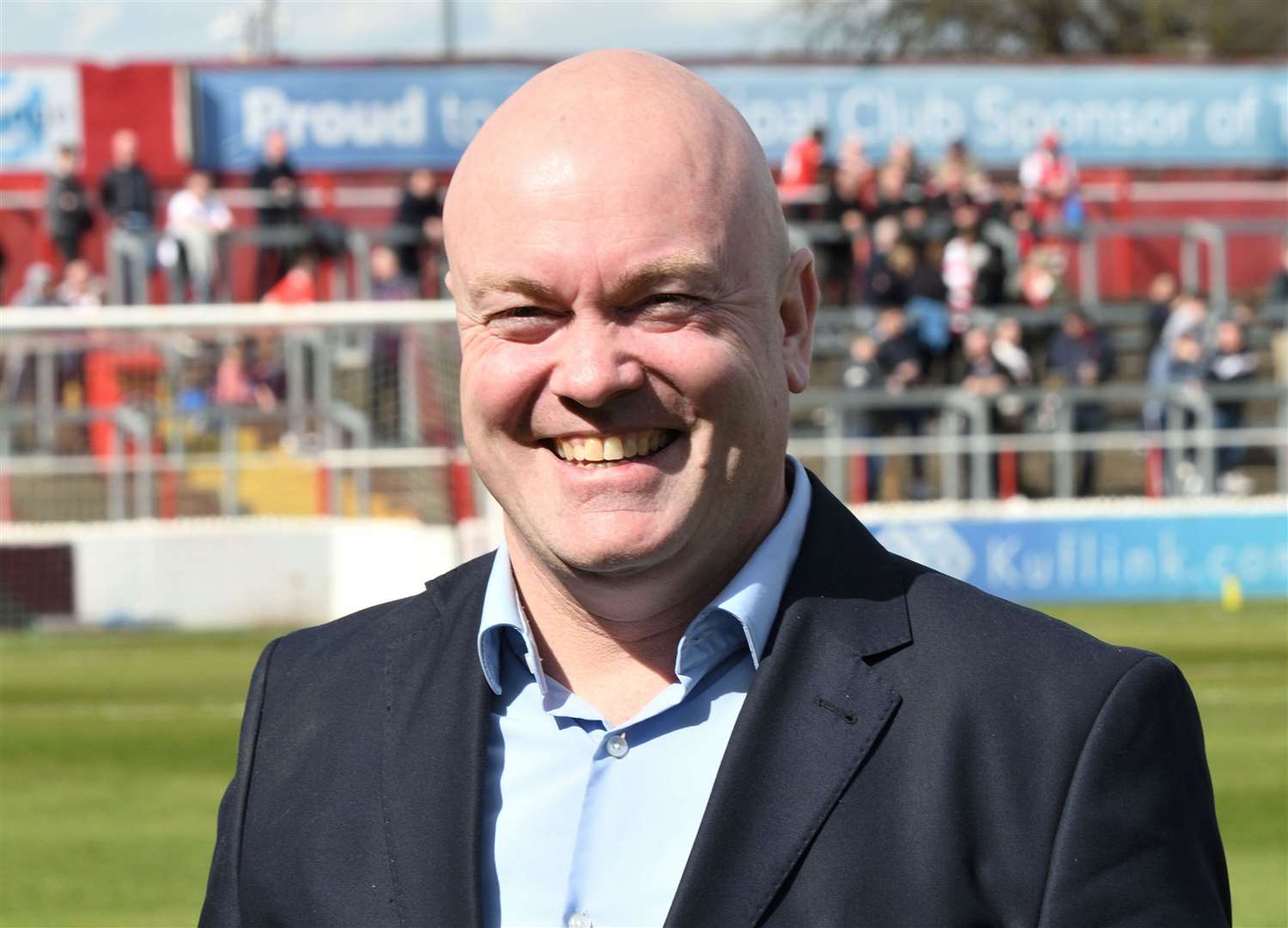 Ebbsfleet chief executive Damian Irvine. Picture: Simon Hildrew