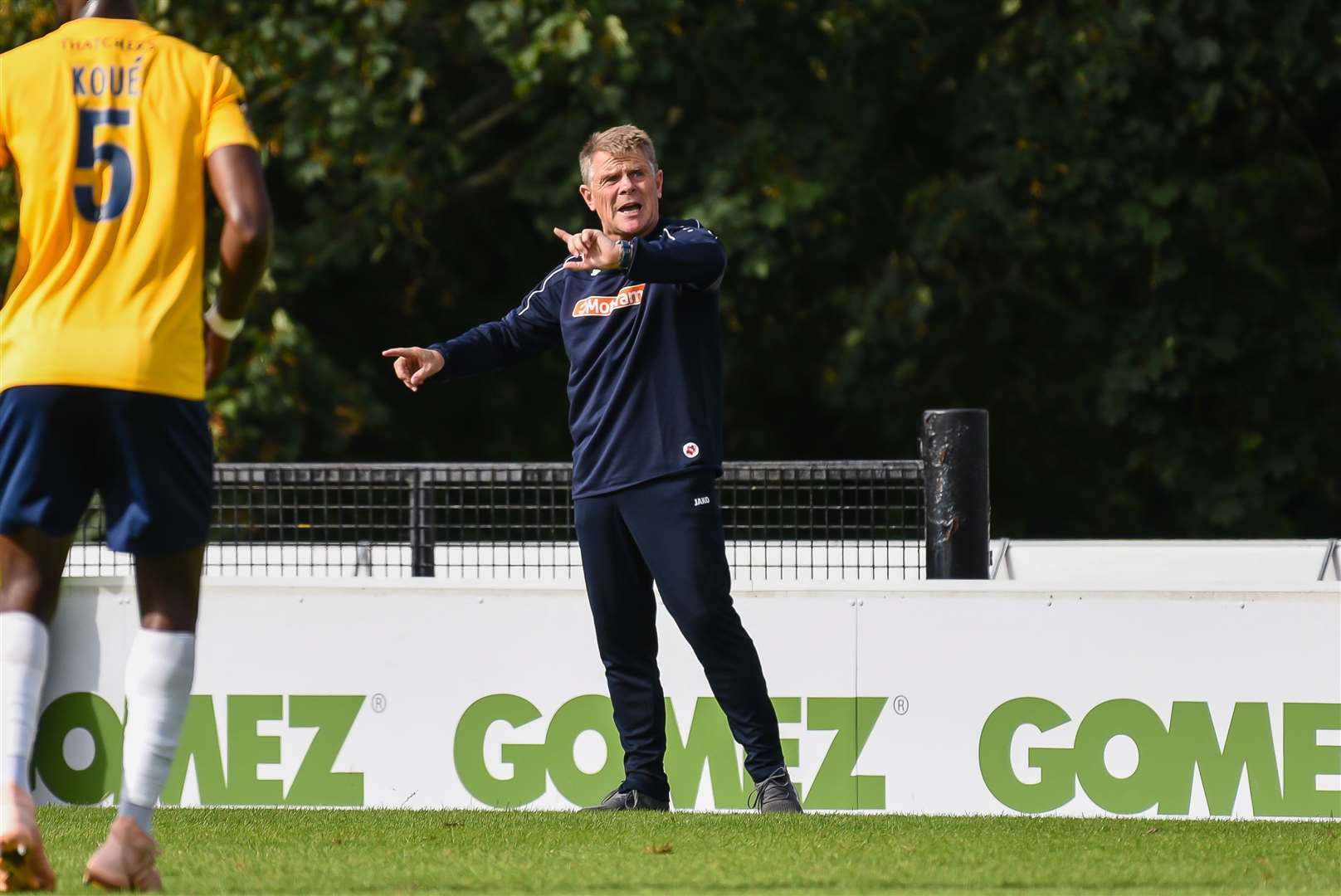 Dover manager Andy Hessenthaler. Picture: Alan Langley