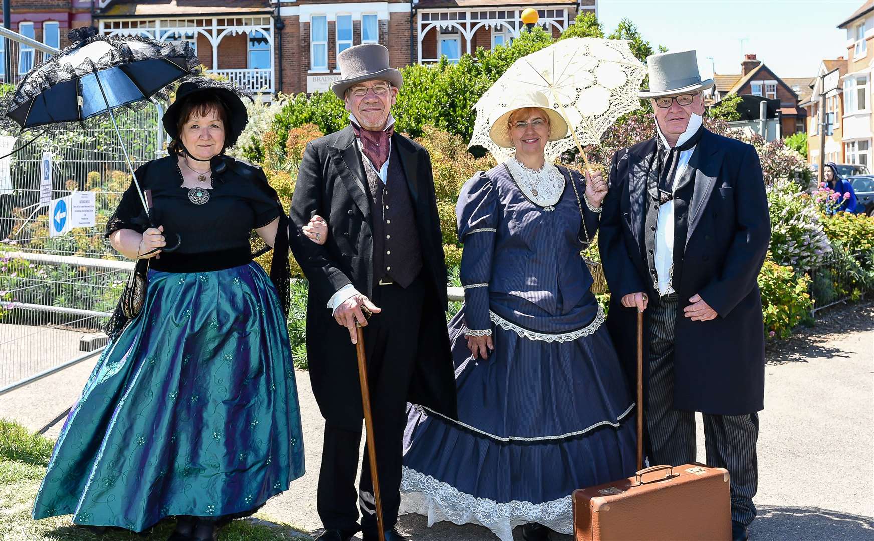 Victorian costumes and Dickensian characters will be on the beach for this year’s Broadstairs Dickens Festival. Picture: Alan Langley