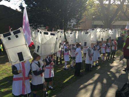 St George's Day parade, Gravesend