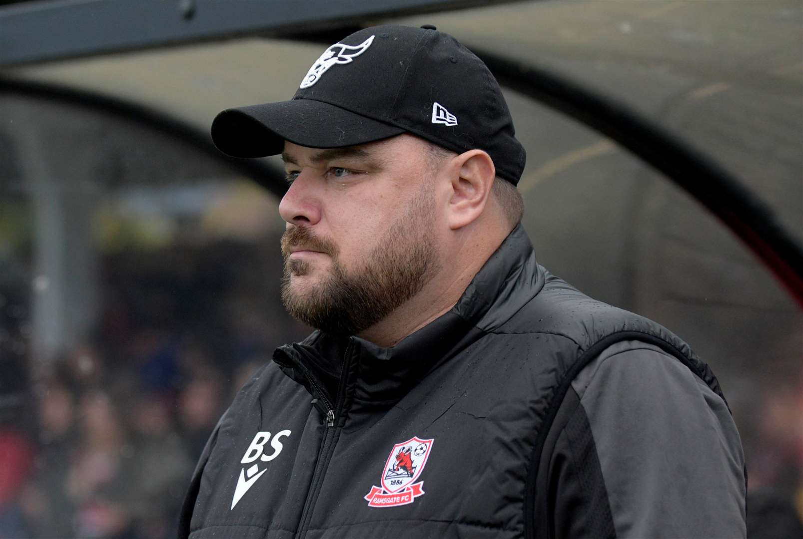 Ramsgate manager Ben Smith. Picture: Barry Goodwin