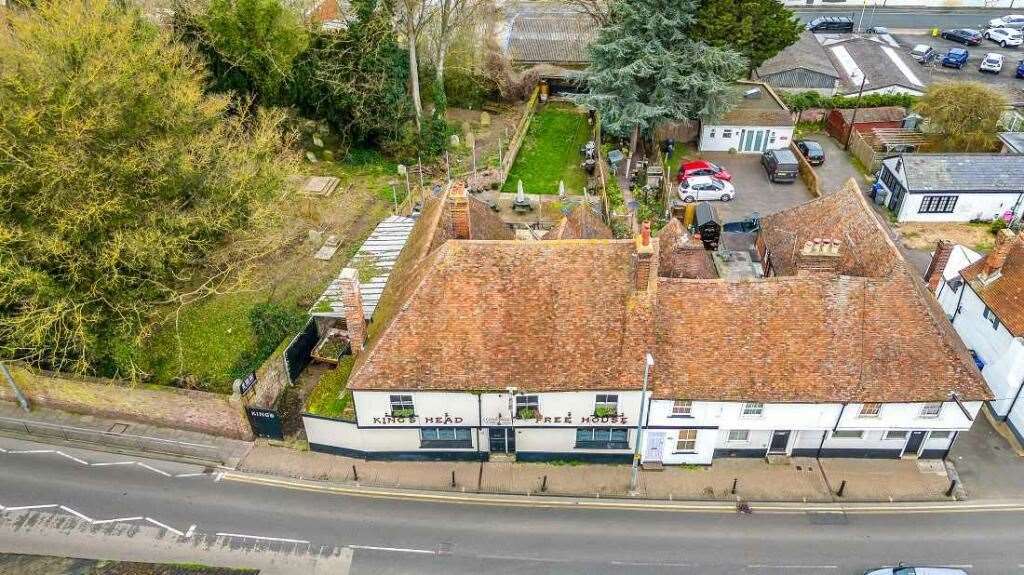 The King's Head was thought to be open for about 600 years before closing in 2022. Picture: Fleurets