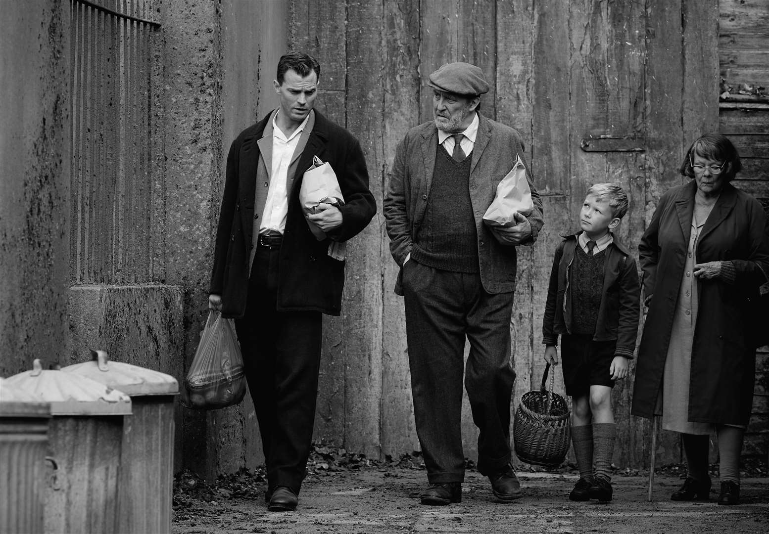 Ciaran Hinds (centre) in Kenneth Branagh film Belfast (Rob Youngson/Focus Features/PA)