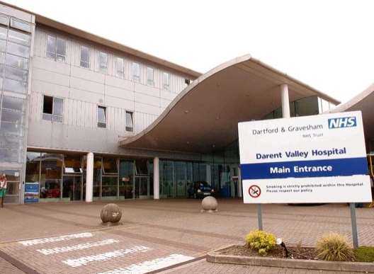 Darent Valley Hospital. Picture: Nick Johnson