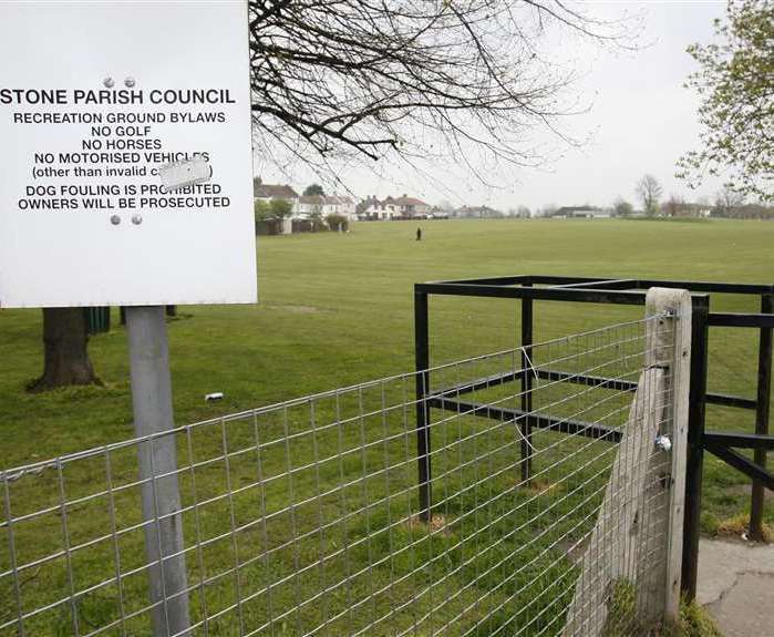 The parish council are looking to add more facilities to Stone Recreational Ground. Picture: Jamie Gray