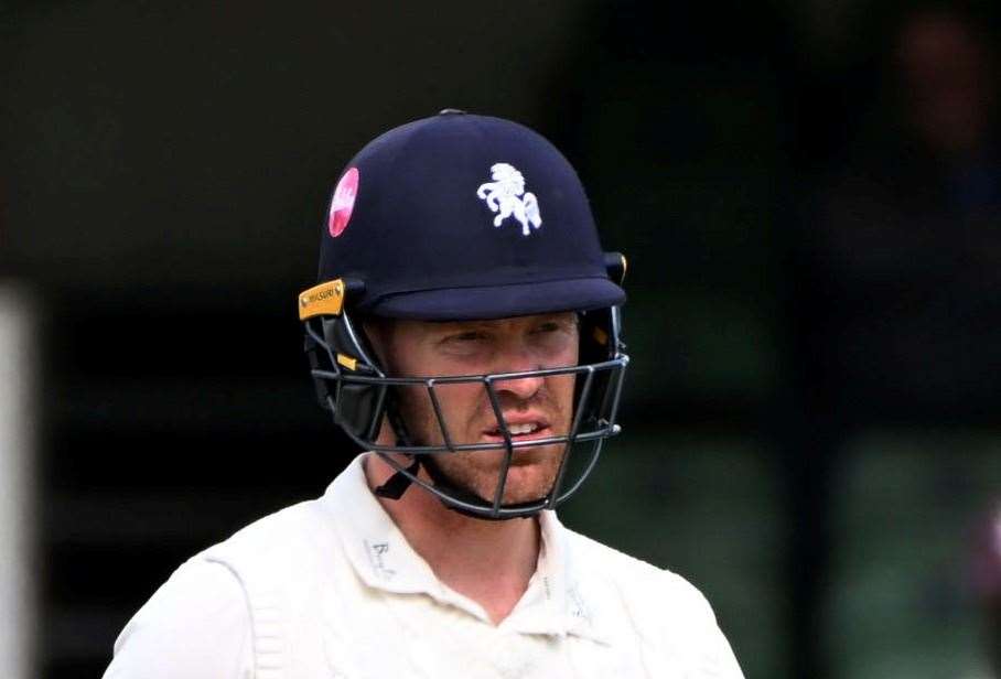 Ben Compton - will start day four unbeaten on 71 as Kent try to salvage a County Championship Division 1 draw against Hampshire on Wednesday. Picture: Barry Goodwin