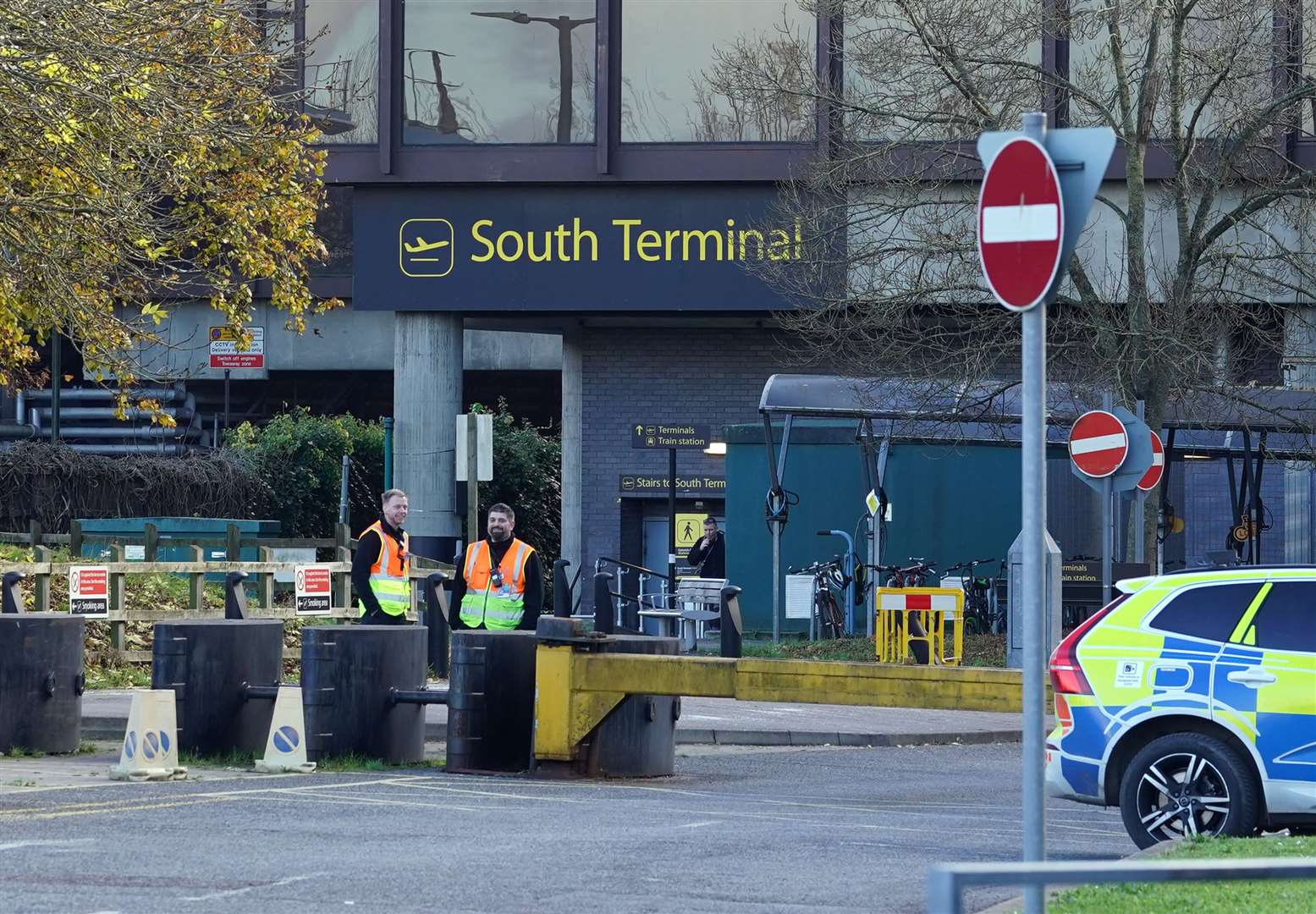 The south terminal at Gatwick airport near Crawley, West Sussex (Gareth Fuller/PA)