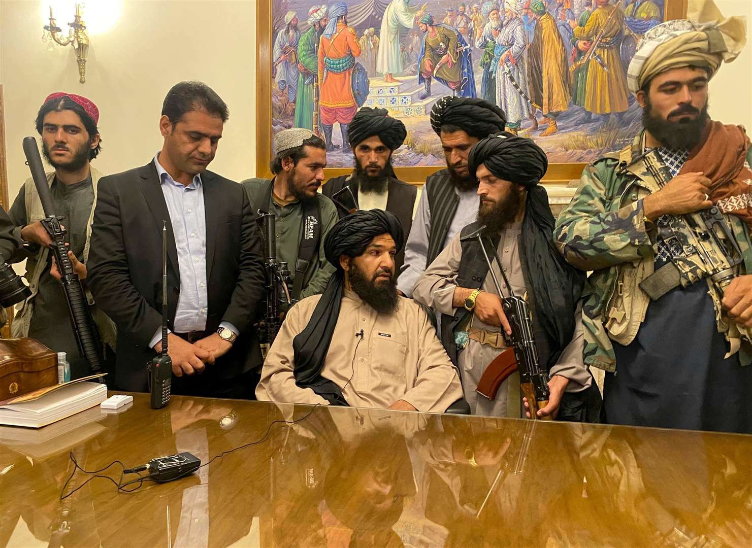 The Taliban has retaken Afghanistan in a matter of weeks Photo: PA
