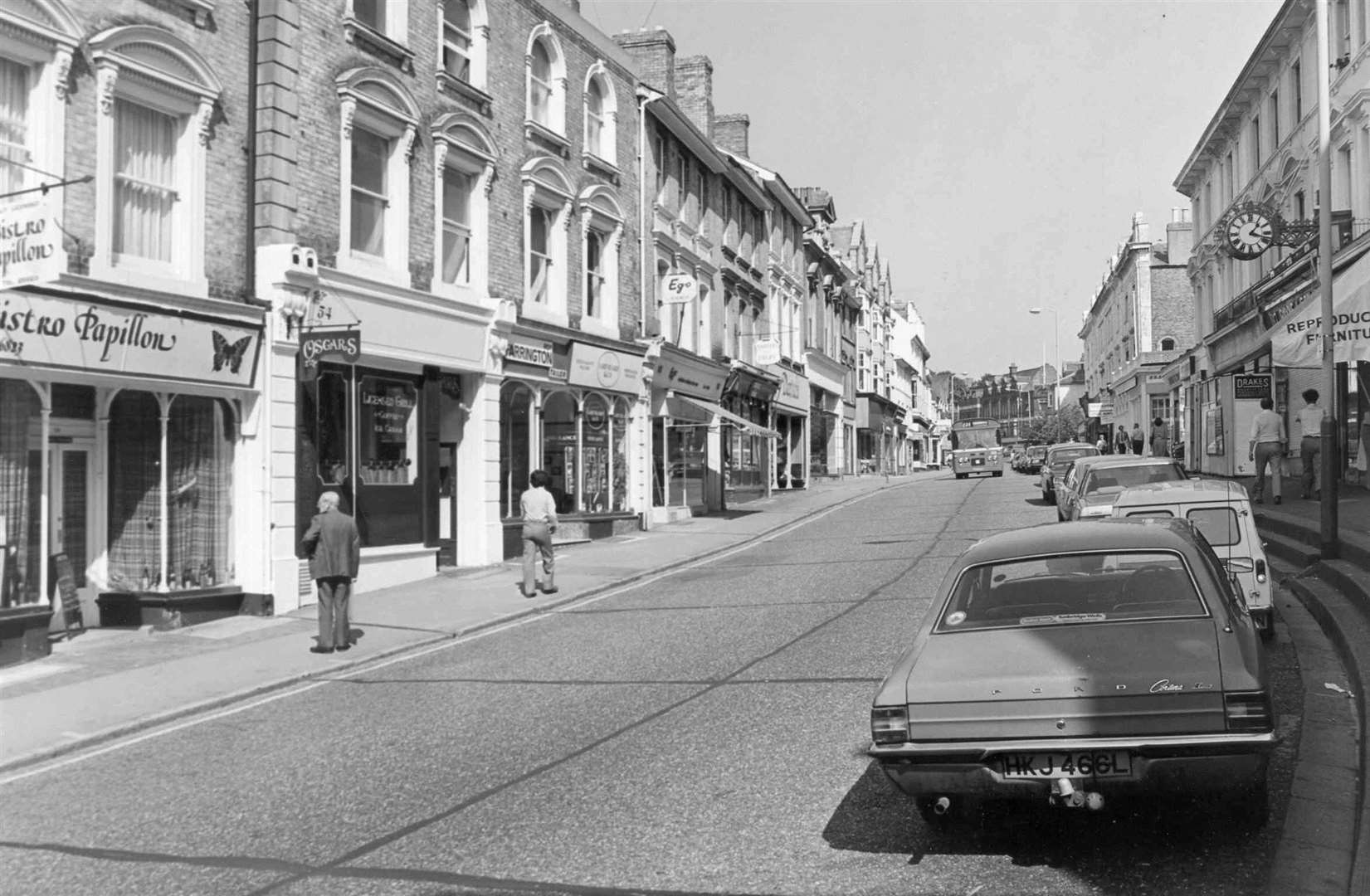 Kent shops in the 1970s and 1980s