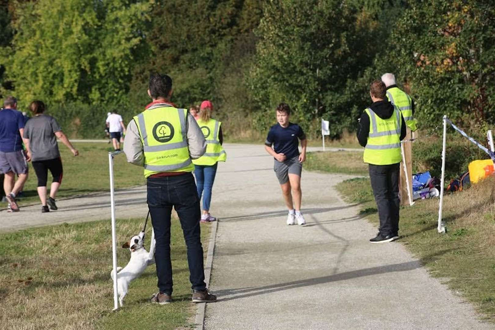 One of the younger runners at Sittingbourne parkrun (19866371)