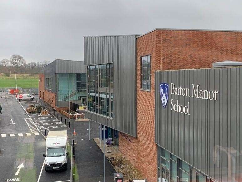 The new school is due to open in September Picture: Barton Manor