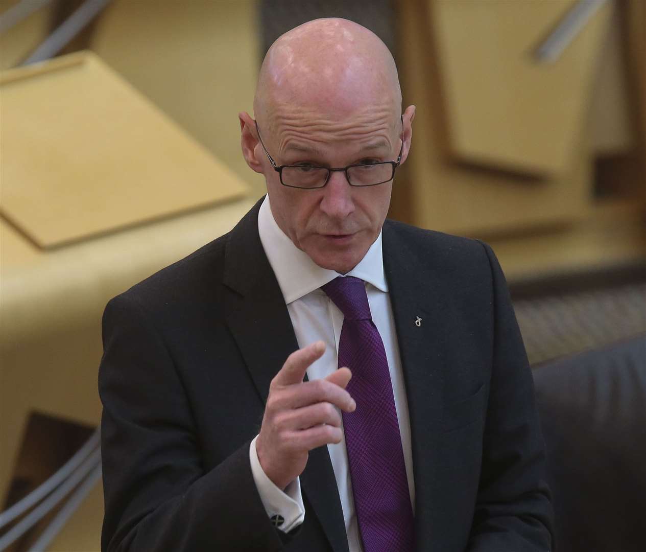 John Swinney (Fraser Bremner/Daily Mail/PA)