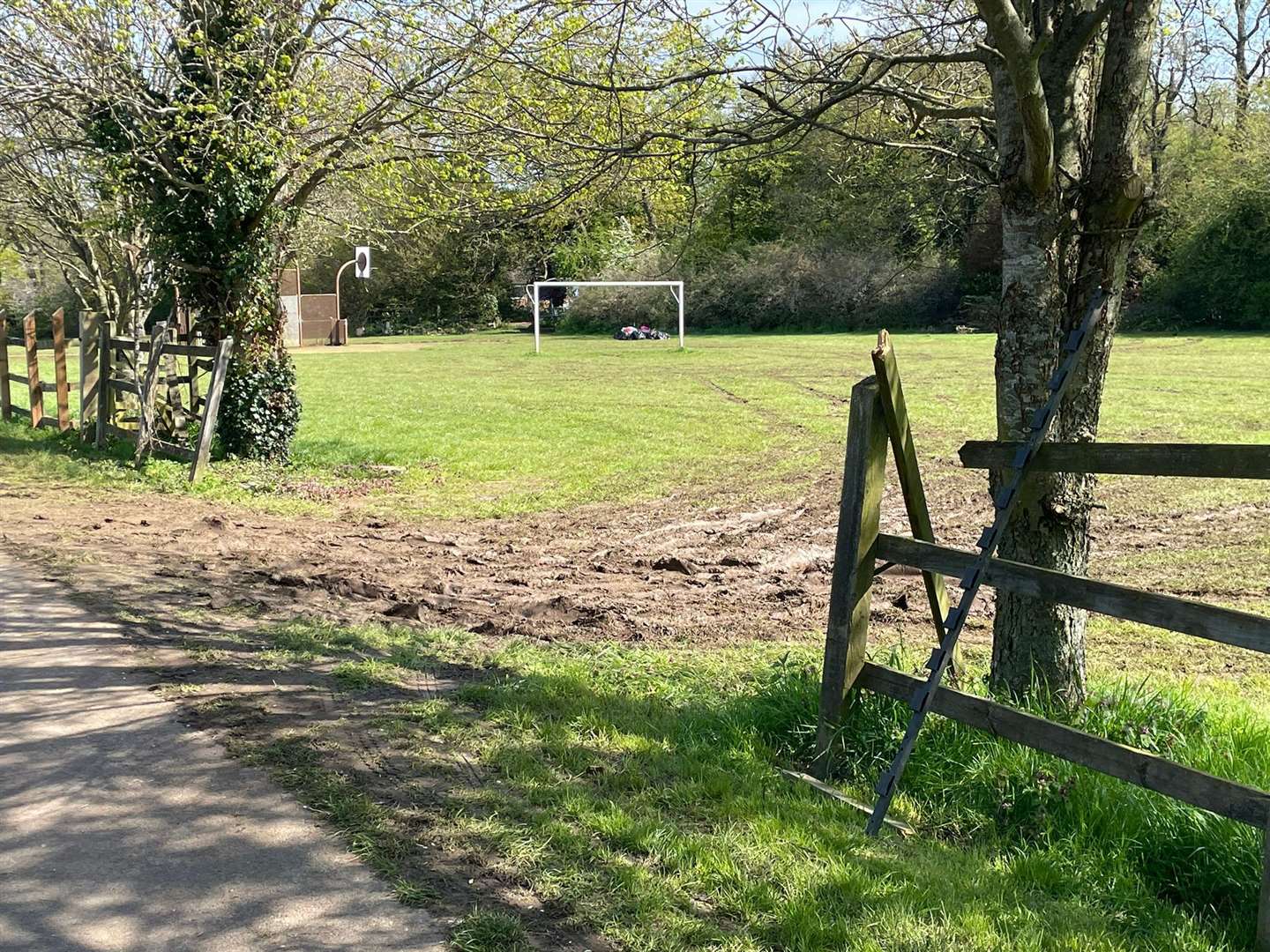 A council clean-up is underway in Hartley following the departure of a traveller encampment