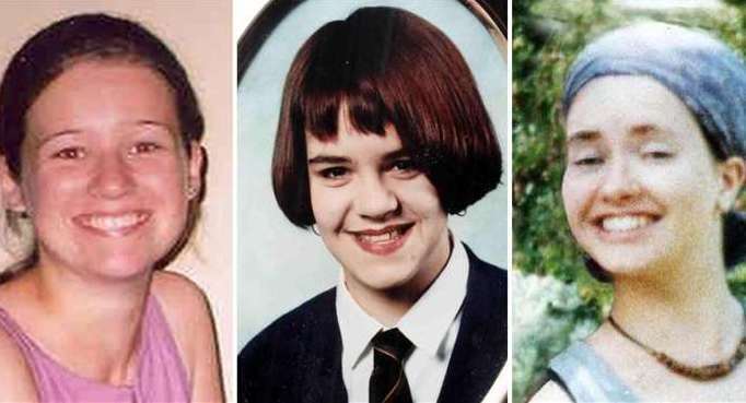 Tobin’s victims, left to right, Angelika Kluk, Vicky Hamilton and Dinah McNicol Picture: Police handout/PA