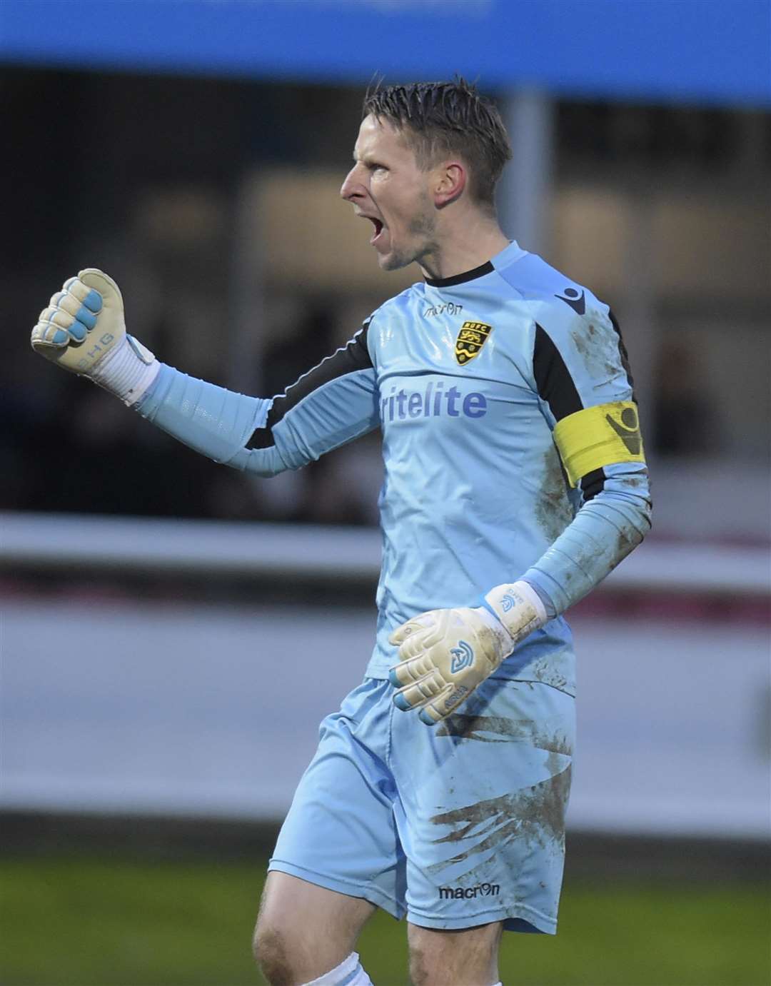 Maidstone United goalkeeper Lee Worgan is running the Development Centre Picture: Tony Flashman