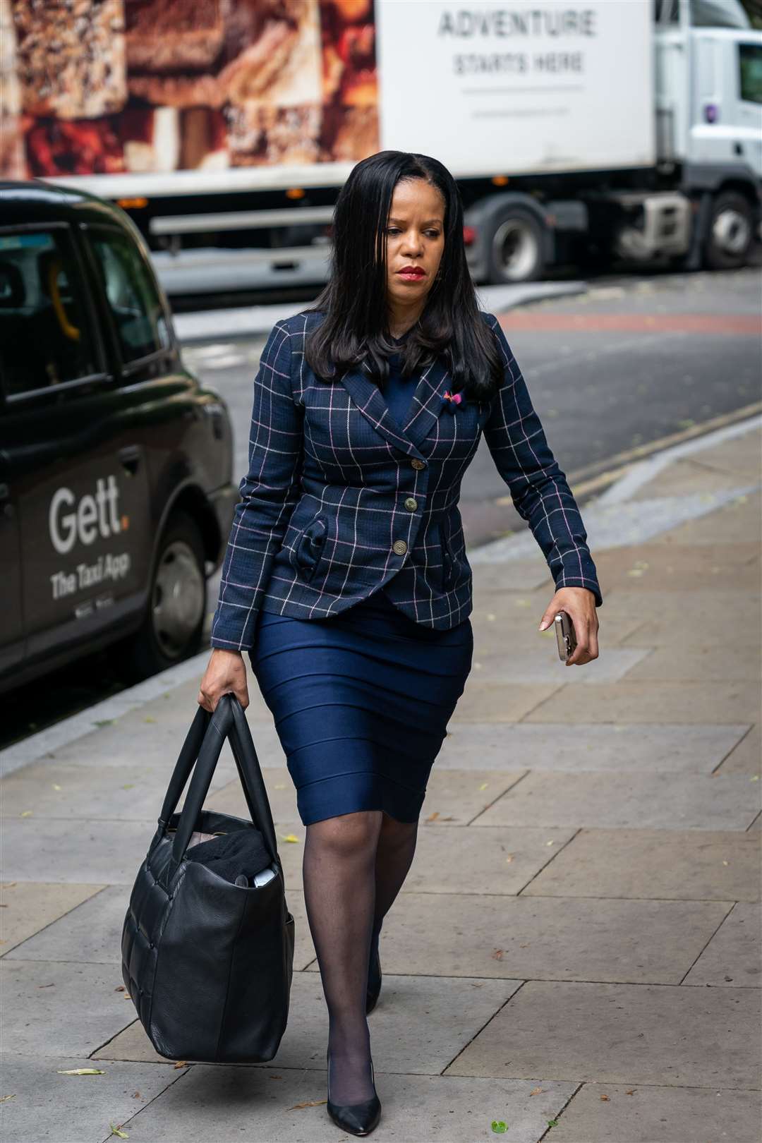 MP Claudia Webbe arrives at Southwark Crown Court (Aaron Chown/PA)