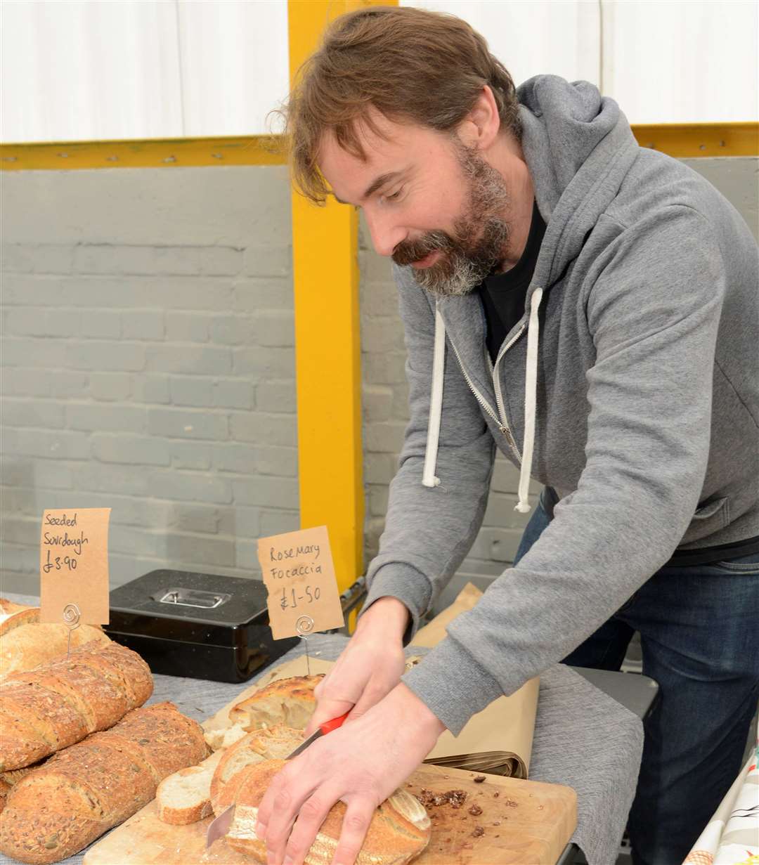 Co-owner of Docker Bakery, Pete Nelson. Picture: Paul Amos