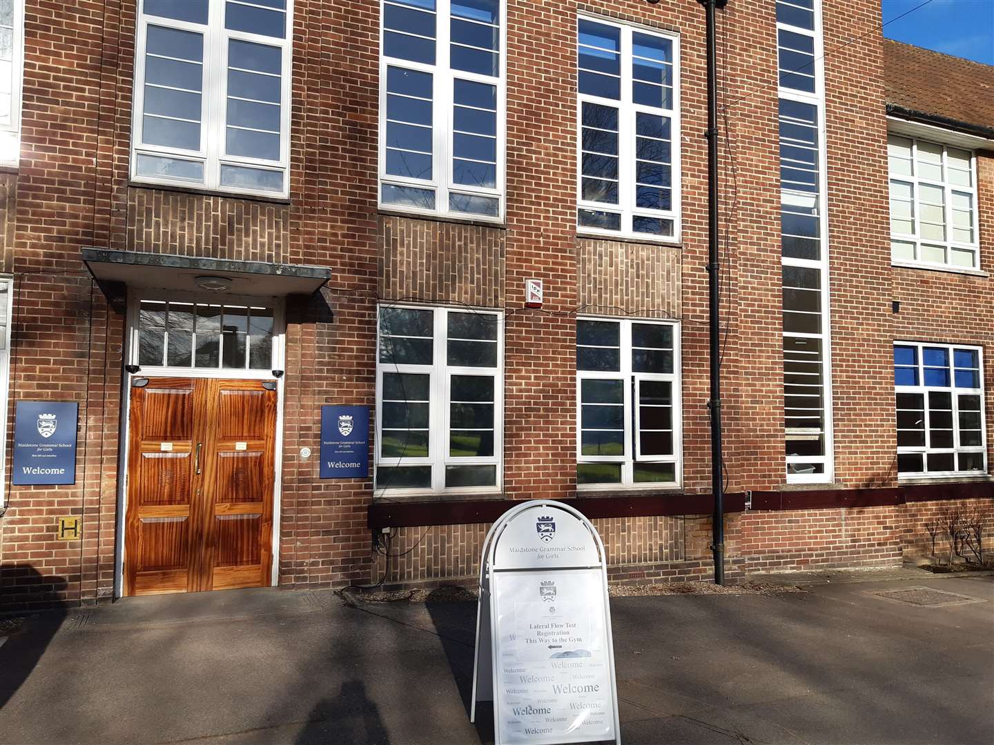 Maidstone Grammar School for Girls off Buckland Road
