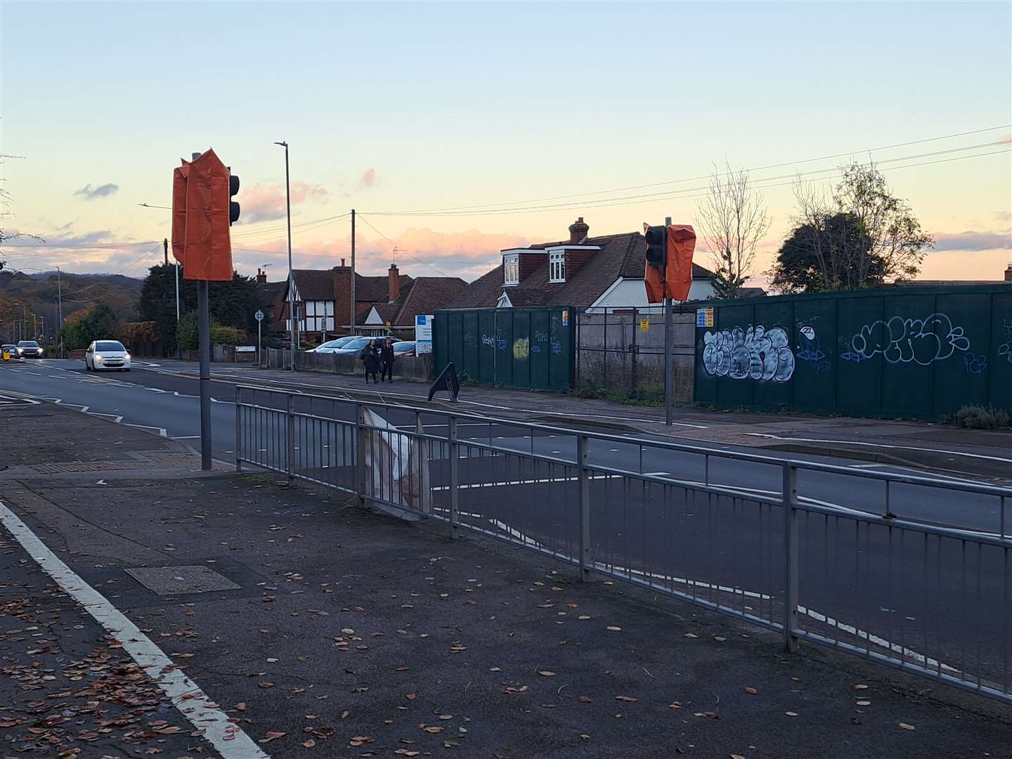 The Shipbourne Road crossing out of order after repeated thefts