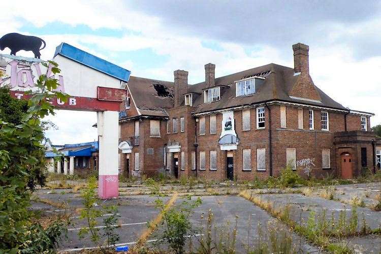 De Ja Vue nightclub in Swanley during demolition. Picture: Matt Minch/Dover Kent Archives