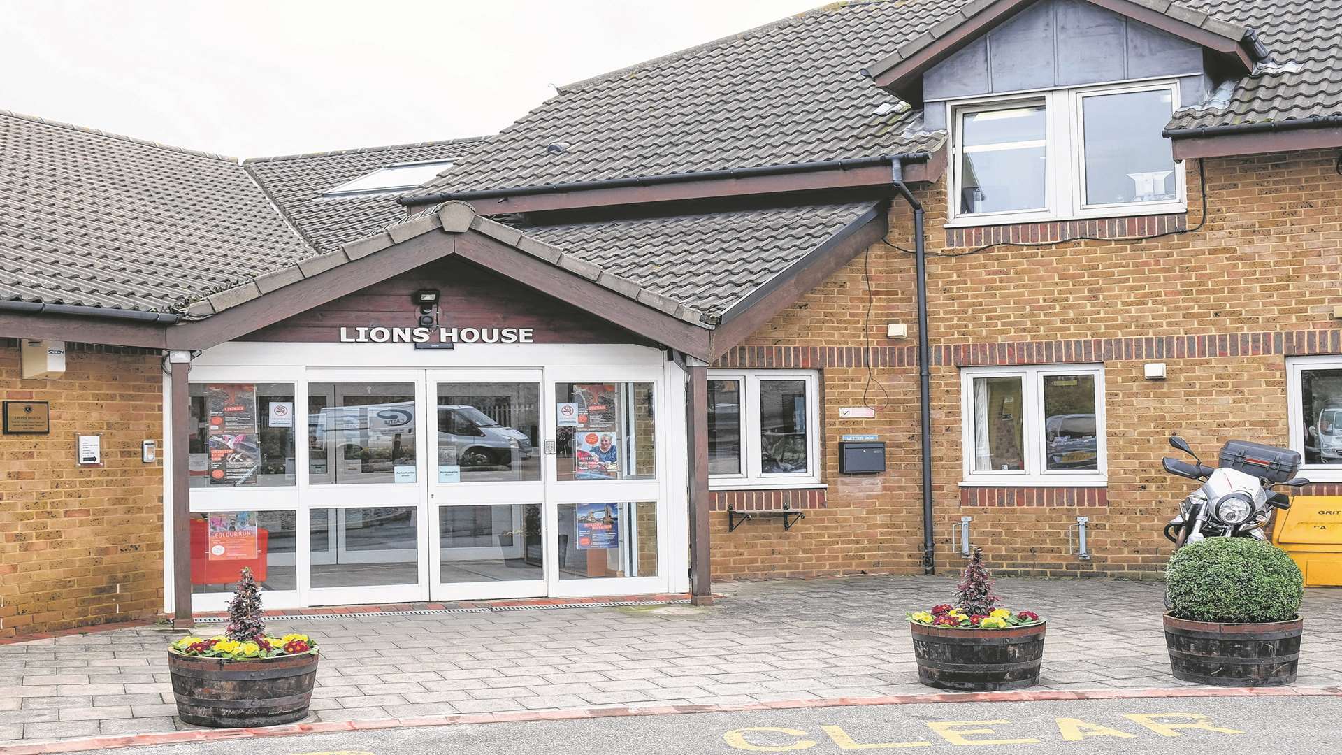 ellenor hospice's base at Coldharbour Road, Northfleet