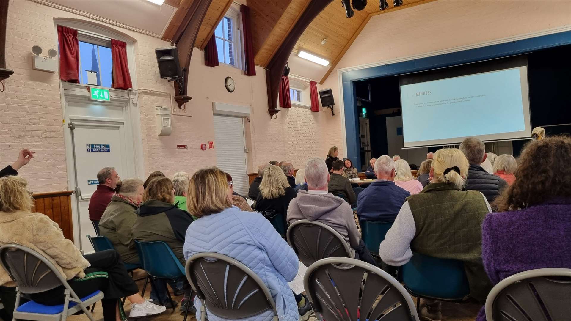 Residents in Ash attended the annual parish council meeting to discuss issues with anti-social behaviour