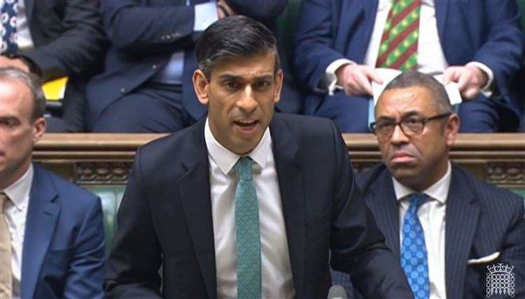 Prime Minister Rishi Sunak held emergency talks with health leaders on Saturday. Picture: PA/House of Commons