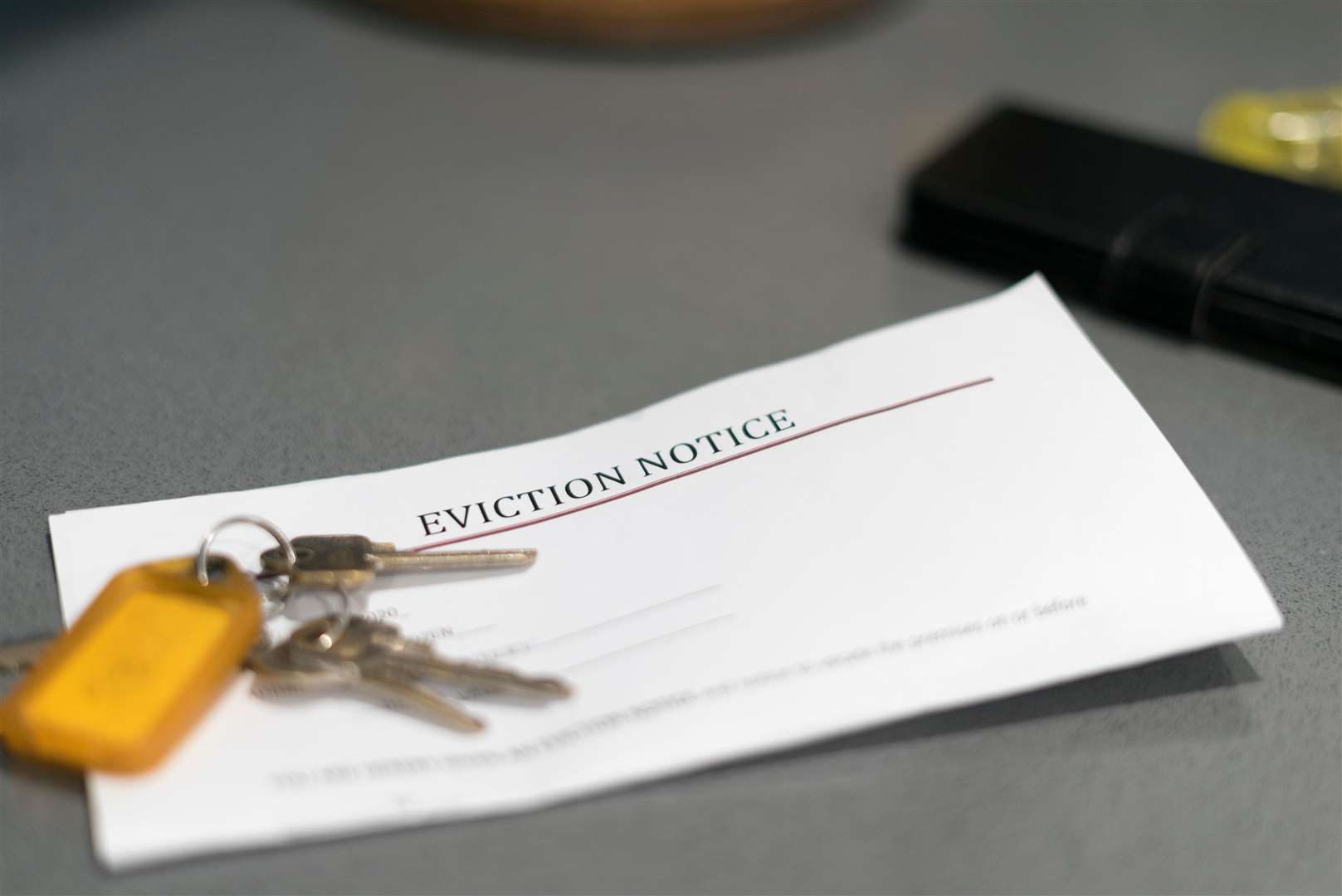 Many are fearful of the eviction notice in the post