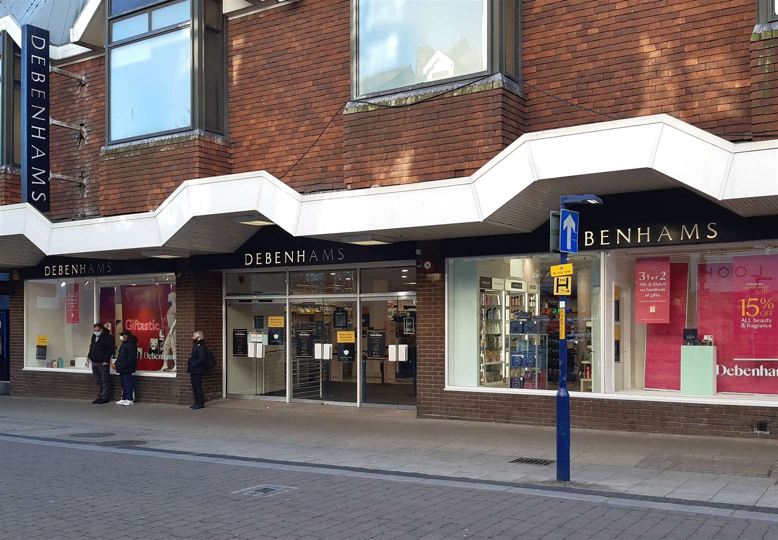 Debenhams in New Road, Gravesend will close for good