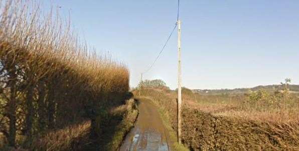 Jesse Willink had denied attempting to murder a woman in Water Lane, Harrietsham. Picture: Google Street View