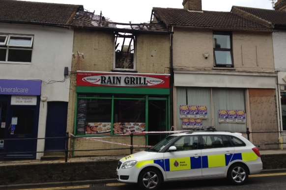 The Rain Grill kebab shop in Rainham