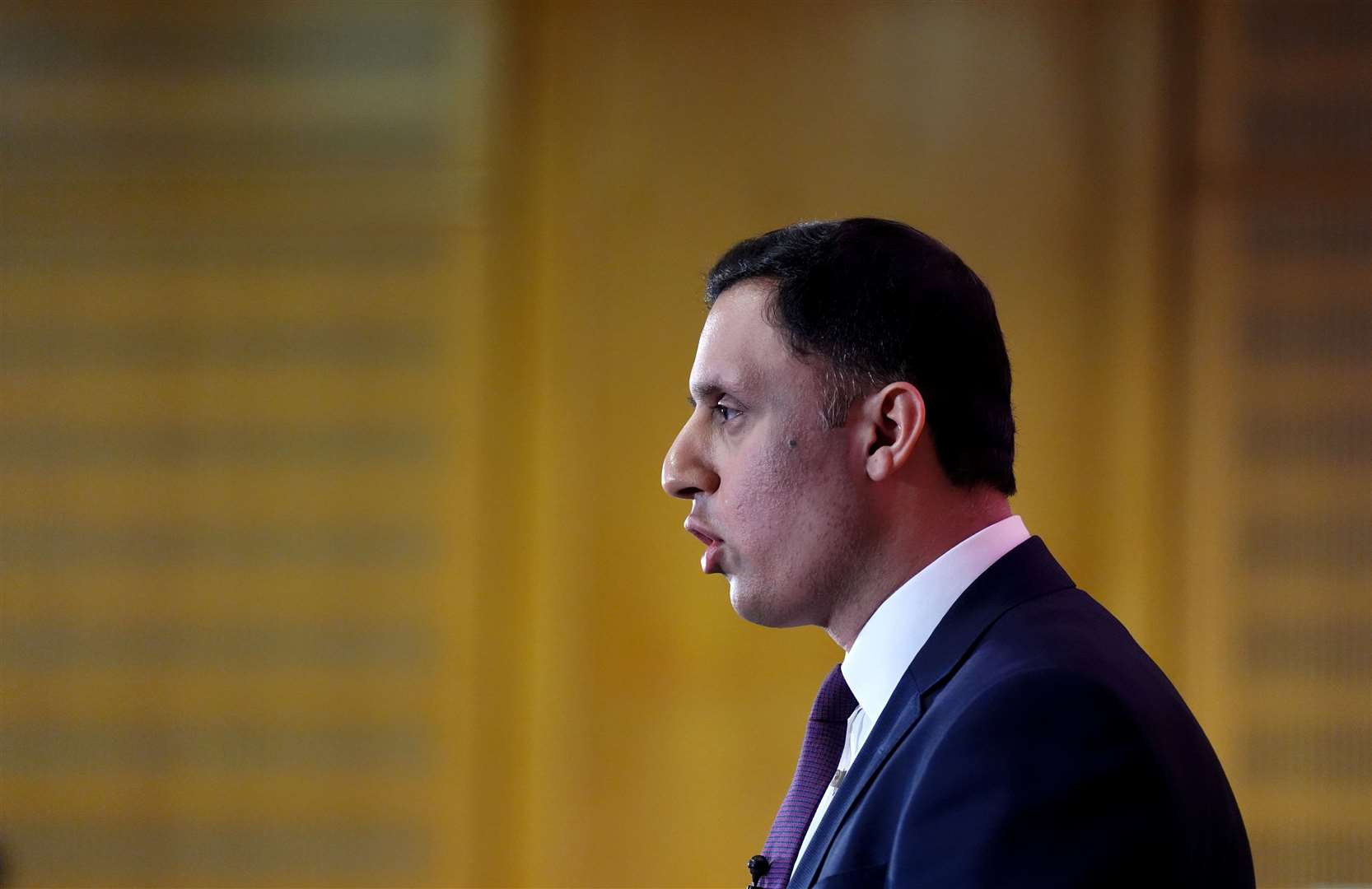 Anas Sarwar said Scottish Labour will abstain in the vote (Andrew Milligan/PA)