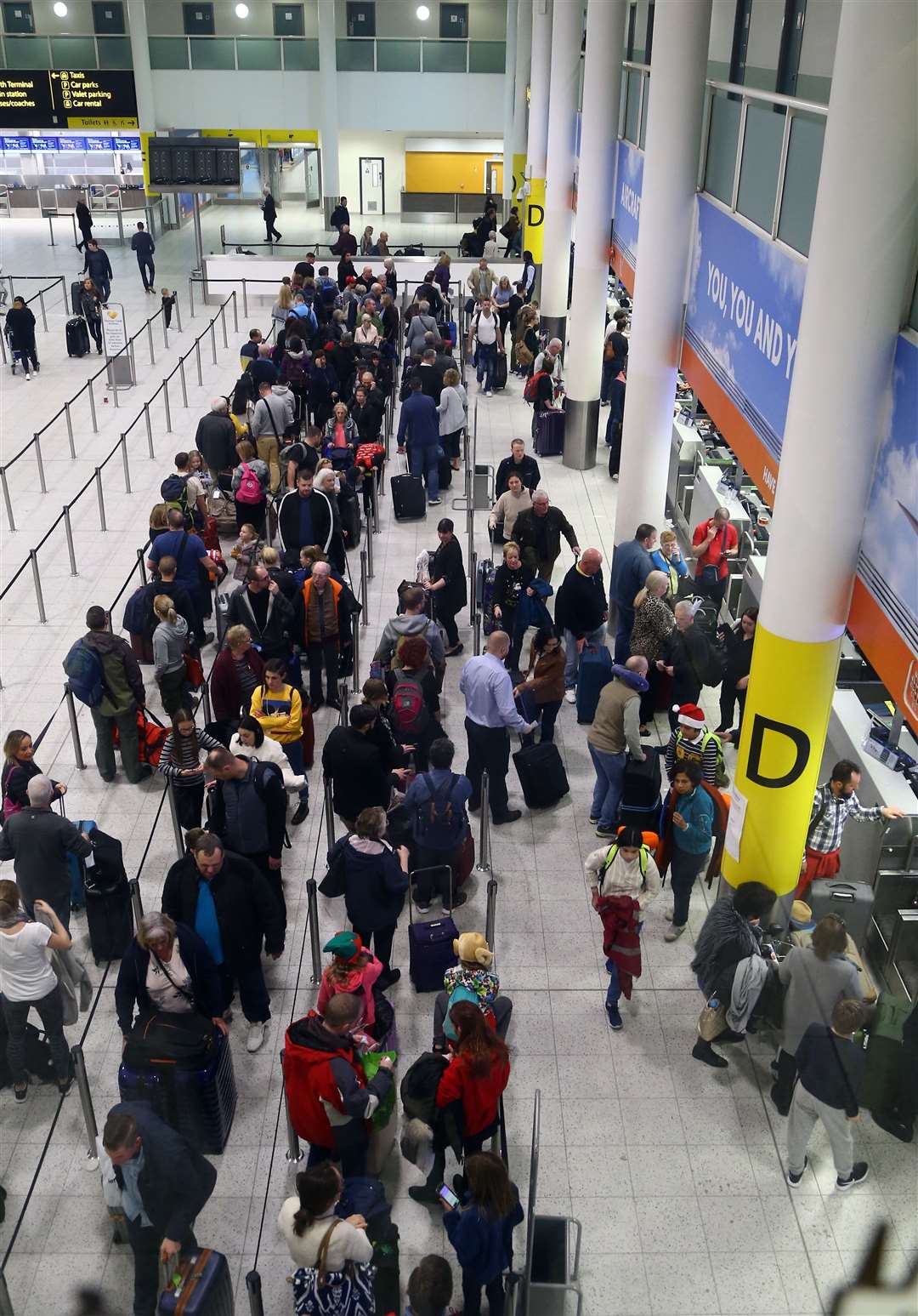 The drone sightings caused chaos at Gatwick (Gareth Fuller/PA)