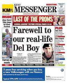 Kent Messenger front page July 30