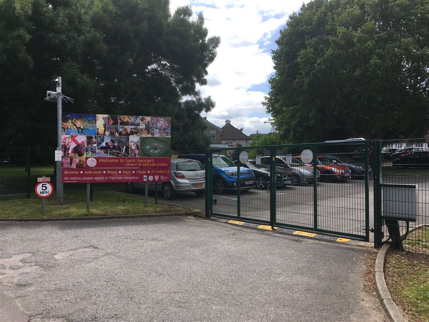 Saint George\'s Church of England School, in Meadow Road, near Gravesend