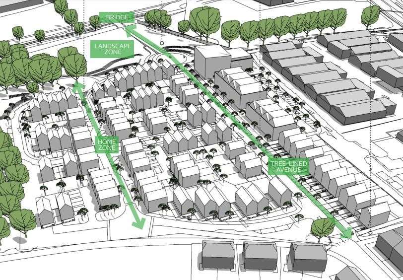 How the 'Invicta Park' scheme could look