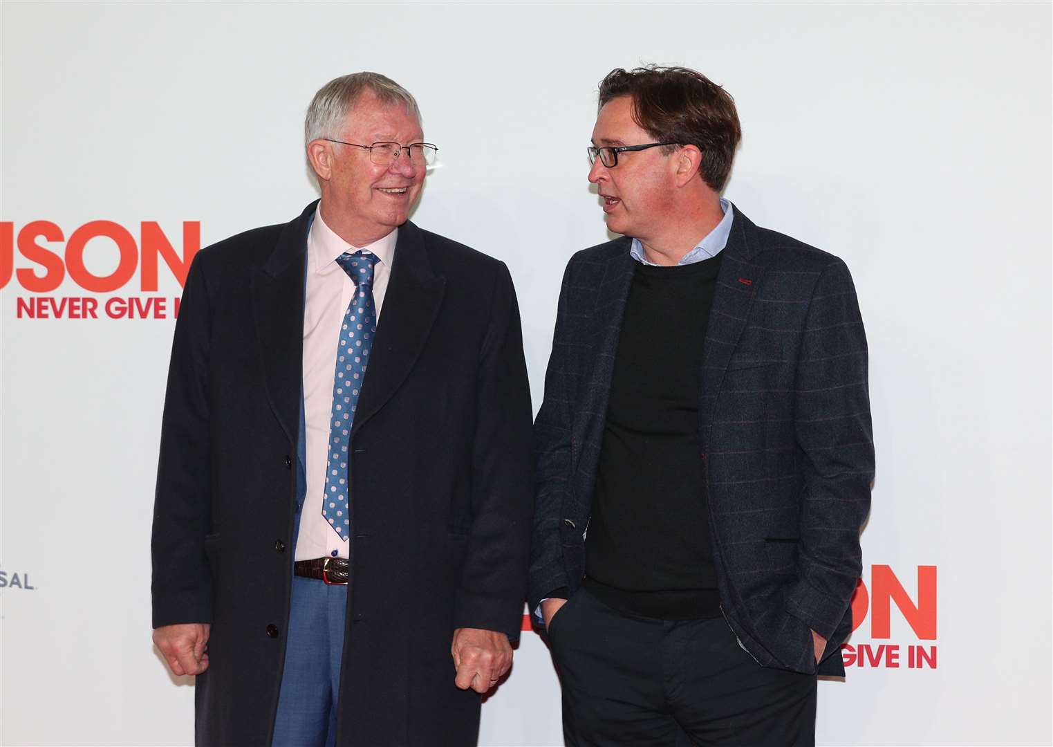 Sir Alex Ferguson and his son Jason (Peter Byrne/PA)