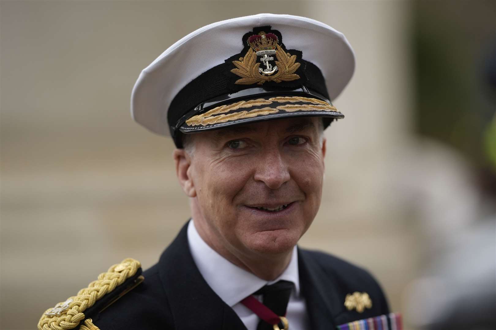 The chief of the Defence Staff Admiral Tony Radakin (Alastair Grant/PA)