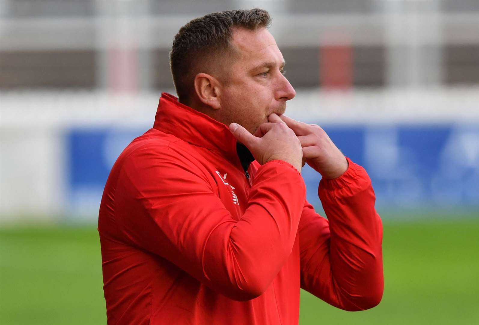 Ebbsfleet manager Dennis Kutrieb. Picture: Keith Gillard