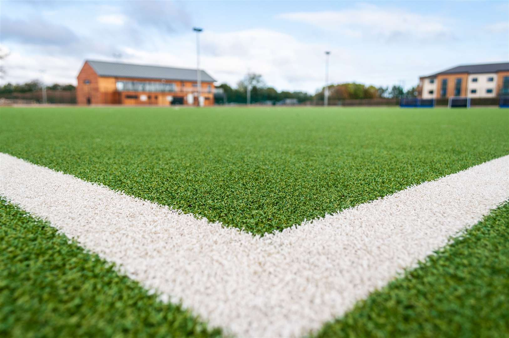 All of the sports hub's pitches - which have cost about £6.5m to develop - have now opened. Picture: Quinn Estates