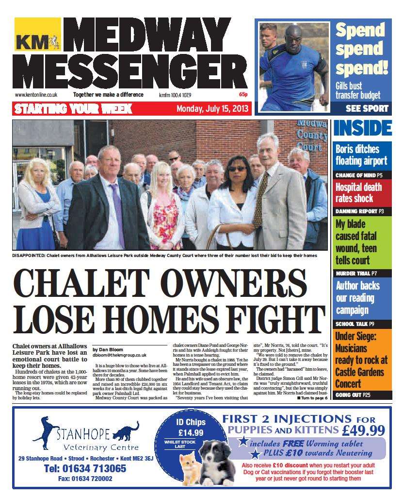 Medway Messenger, Monday, July 15